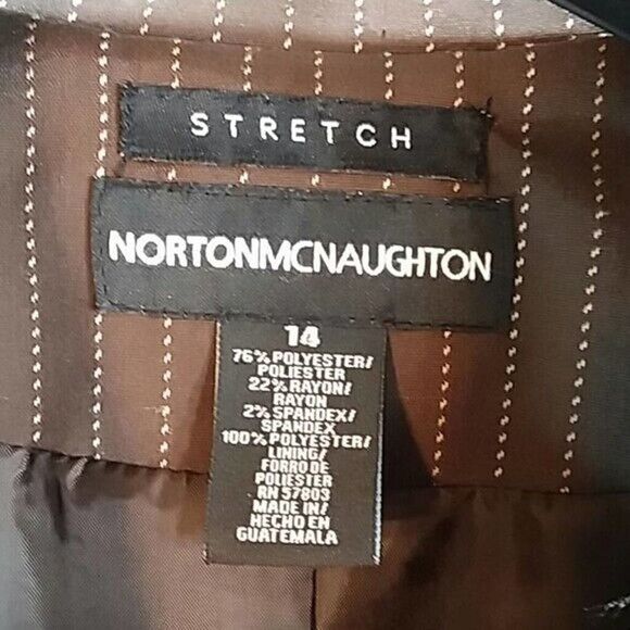 Norton McNaughton Blazer women's Size 14 - Picture 3 of 8